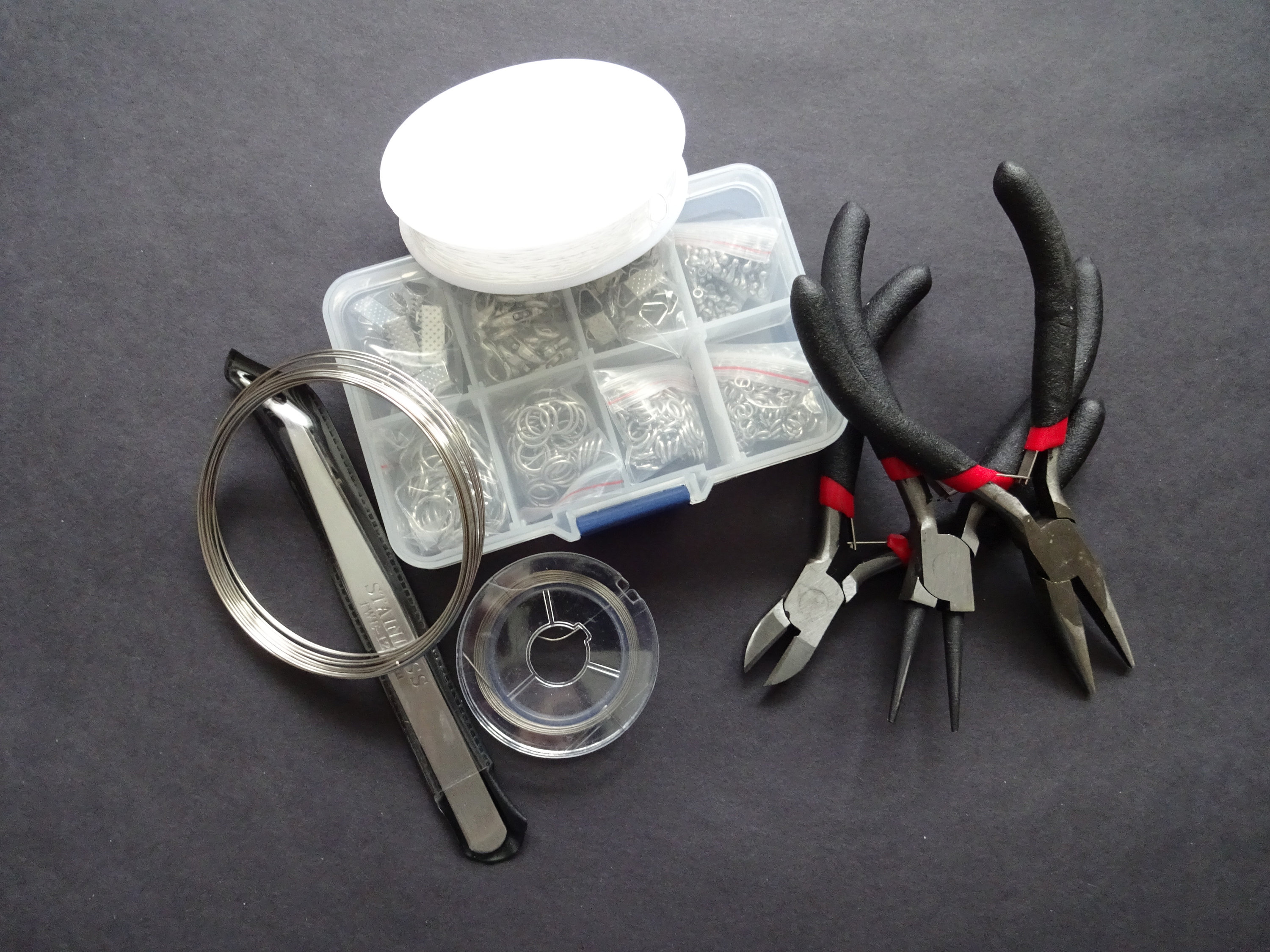 Basic Jewelry Making Set 16 Piece Beading and Crafting Kit Etsy