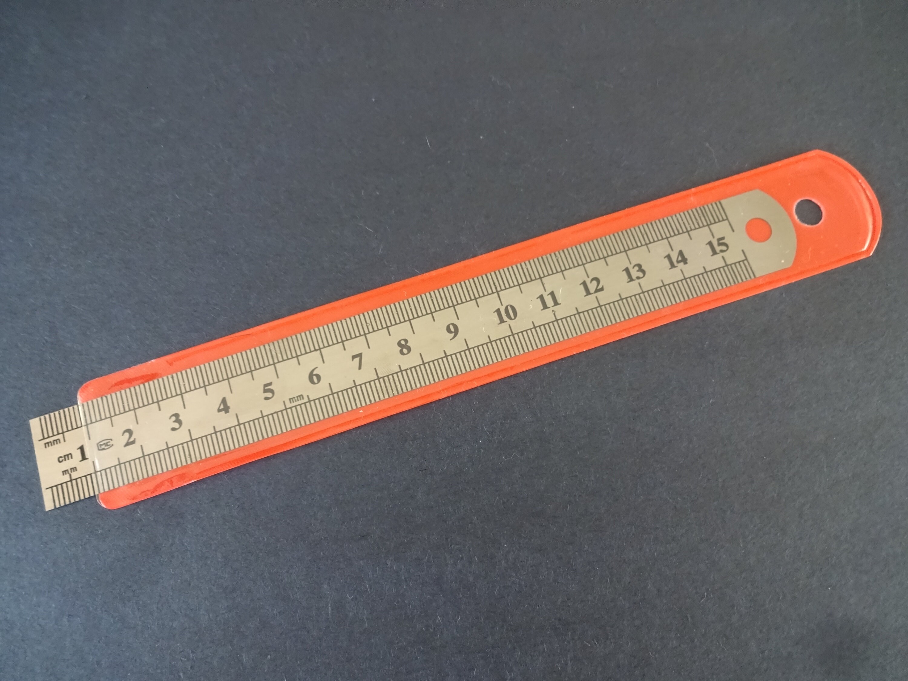 Double Side Stainless Steel 6 Inch Ruler