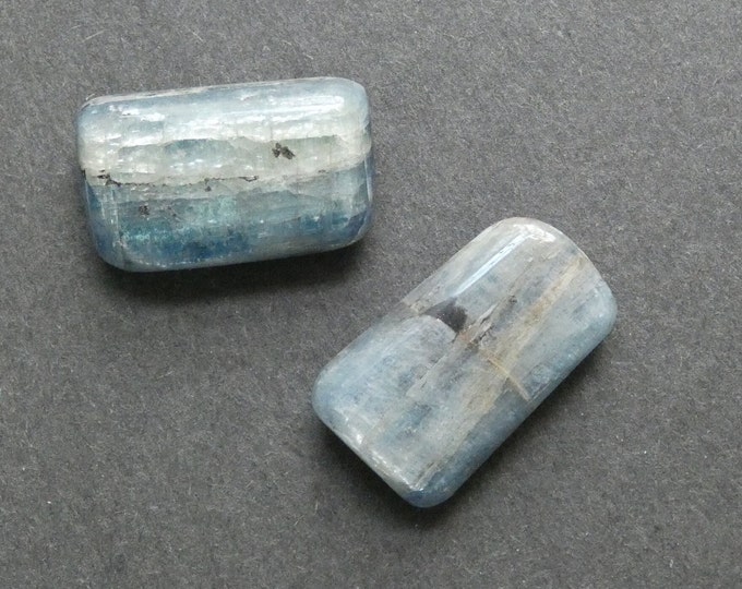 34x18-20mm Natural Kyanite 2 Pack, One of a Kind 2 Pack Kyanite, As Pictured Kyanite Stones, Large Kyanite, Set of Two, Unique Kyanite