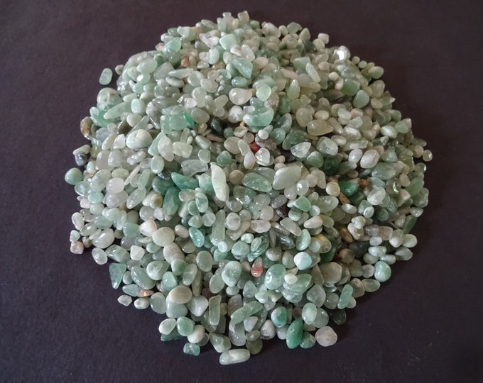 200 Grams Natural Green Aventurine Nuggets, Undrilled Beads, 8-16x7-10mm, No Holes, Aventurine Nuggets, Lot Of Gemstone Pieces, Light Green