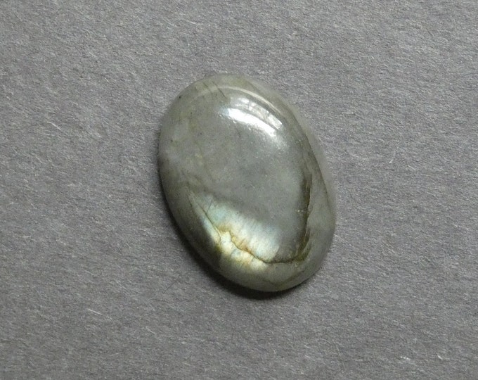 25x18x6mm Natural Labradorite Cabochon, Oval, One of a Kind, Gemstone Cabochon, As Seen in Image, Only One Available, Iridescent Labradorite