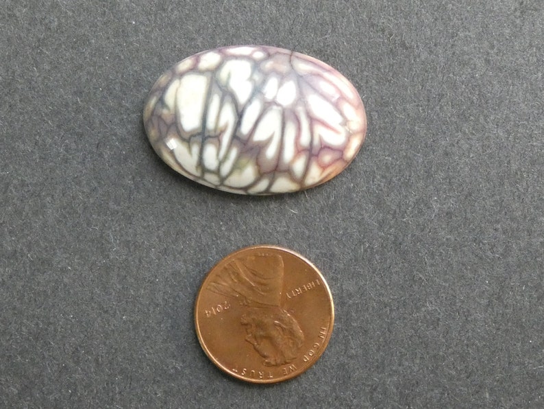 Dyed Fire Agate Cab One Of A Kind Beige /& Purple Only One Available Unique Oval As Seen In Image 30x20mm Natural Fire Agate Cabochon