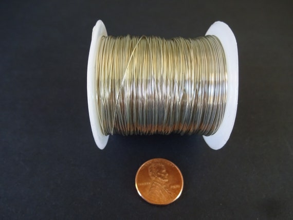 23 Meters of 0.5mm Copper Wire, Silver Color, 24 Guage Wire, Spools for  Beading and Jewelry Making, Bead Wire, Wire Wrapping 