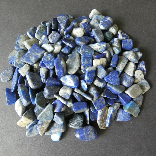 200 Grams Natural Lapis Lazuli Nuggets, Undrilled, 6-24x5-12mm Size, No Holes, Lazurite Rock, Blue & Gold Specks, Lapis Chips, Lot Of Stones