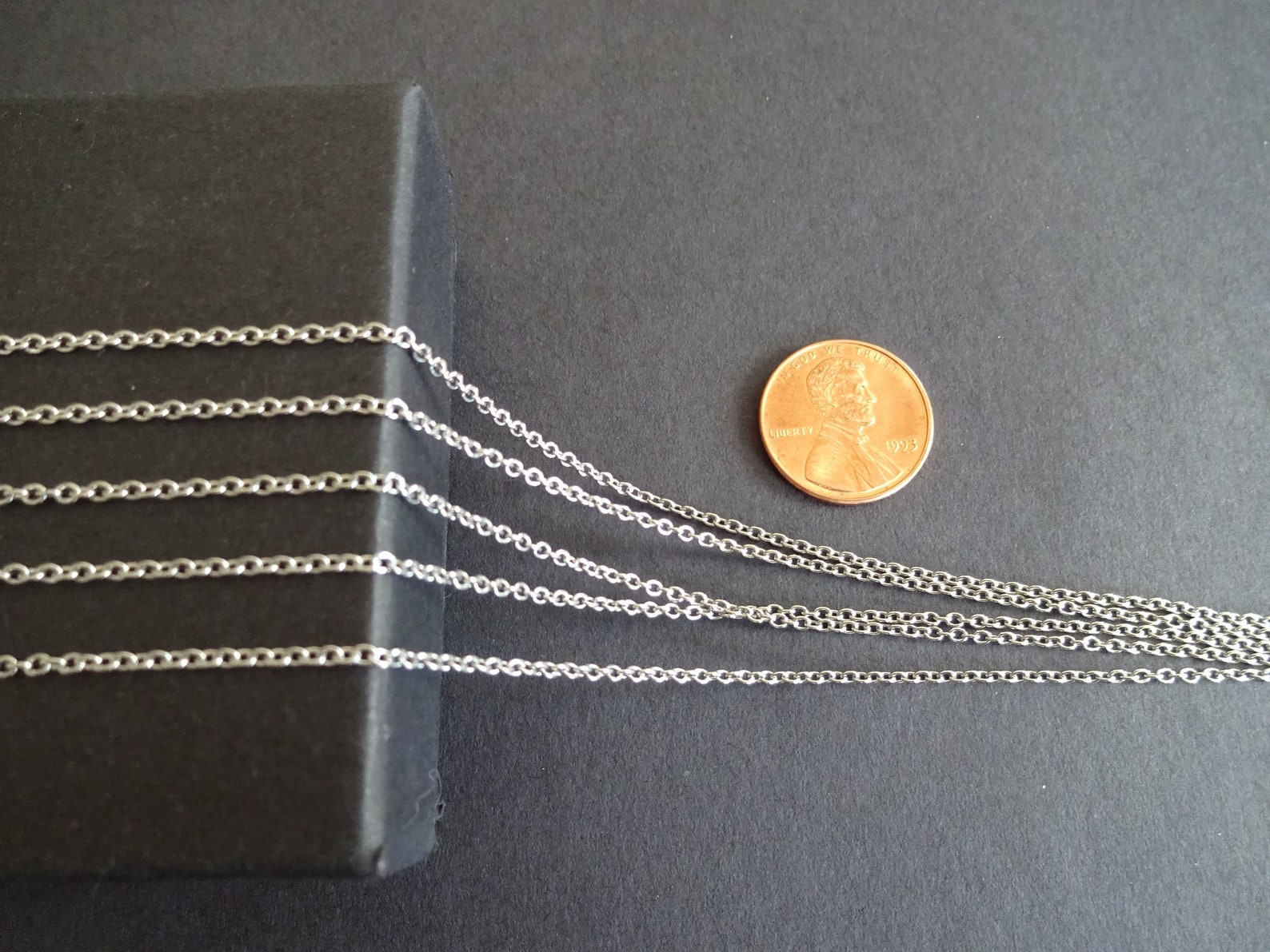 10 Pack of 304 Stainless Steel 20 Inch Cross Chain Necklace | Etsy