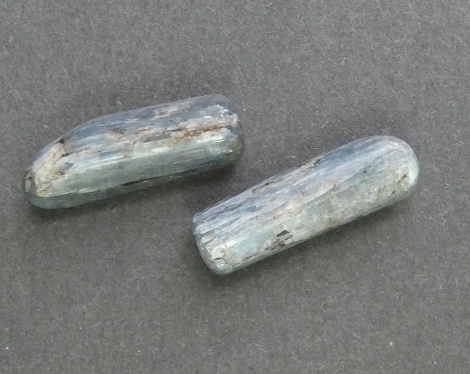 44-45x14-15mm Natural Kyanite 2 Pack, One of a Kind 2 Pack Kyanite, As Pictured Kyanite Stones, Large Kyanite, Set of Two, Unique Kyanite