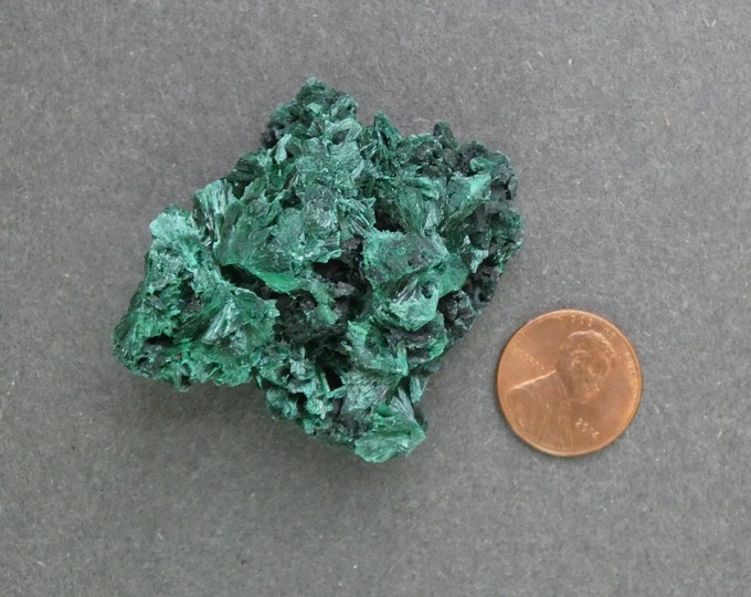 54x48mm Natural Malachite Cluster, Large One of a Kind Malachite, As Pictured Malachite Cluster, Green, Unique Free Form Malachite Cluster