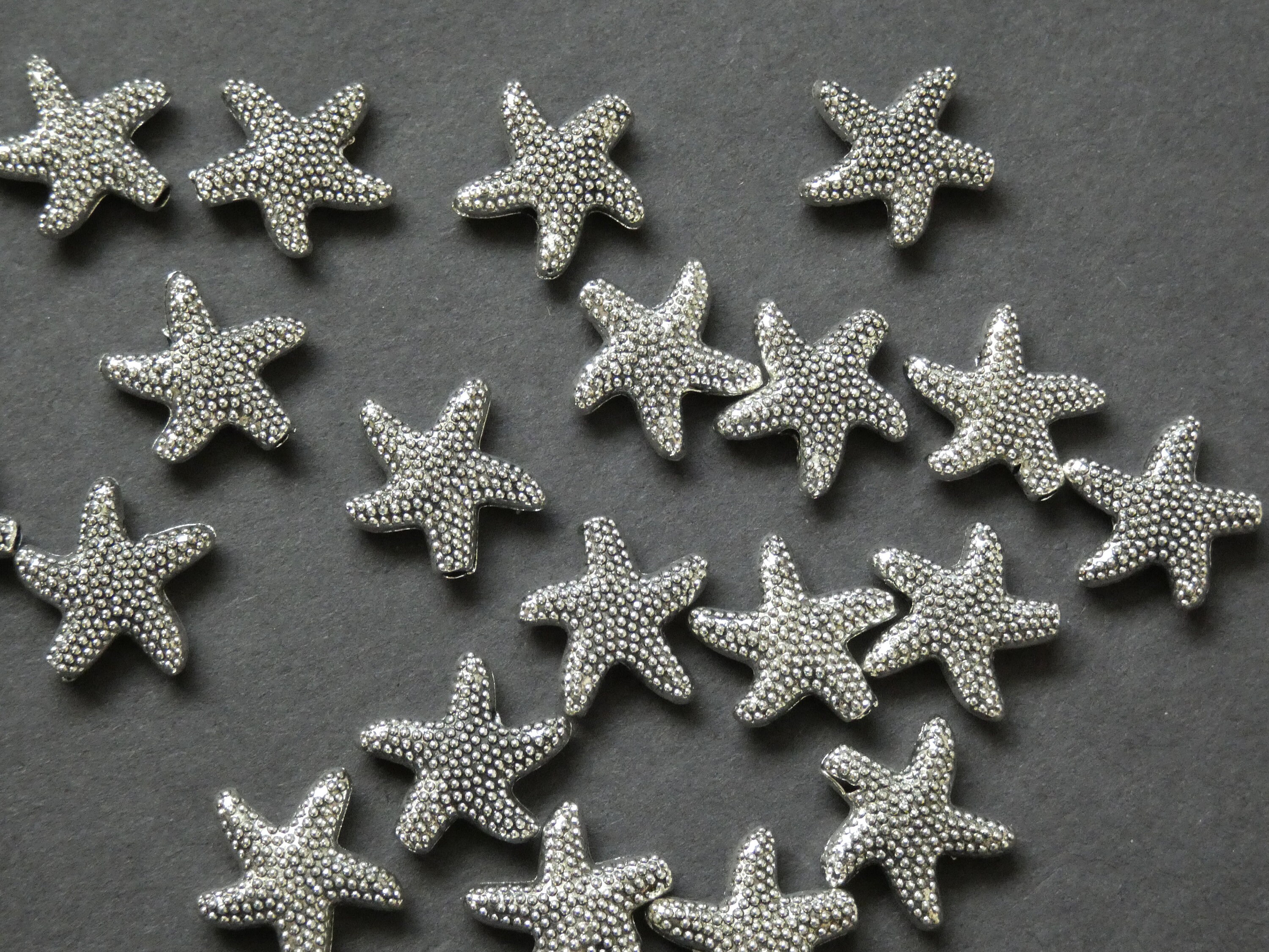 144~156Pcs Waterproof Synthesis Turquoise Beads Bulk Starfish Beads for  Jewelry Making 