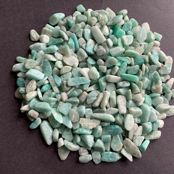 200 Grams Natural Amazonite Nuggets, Undrilled, 7-21x6-8x3-6mm Size, No Holes, Teal Blue, Amazonstone Mineral Nuggets, Amazonite Chips