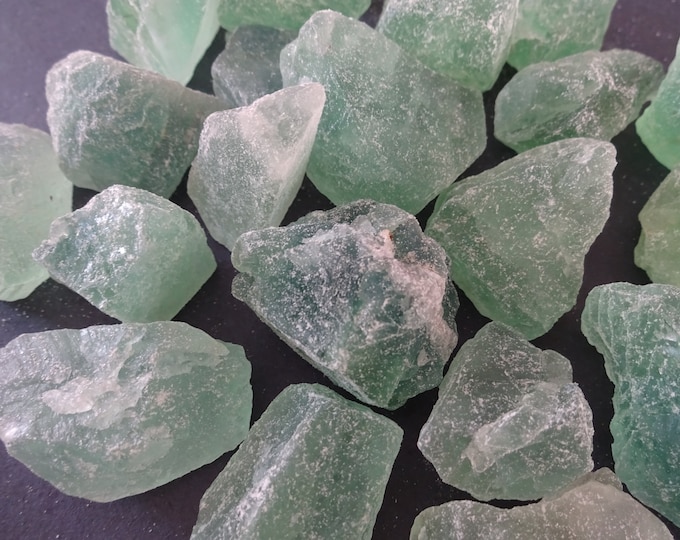 5 PACK of Natural Fluorite Stones, 22-50mm, Undrilled, Rough Fluorite Nuggets, No Holes, Lot Of Nuggets, Fluorite Nugget, Fluorite Gem Chunk