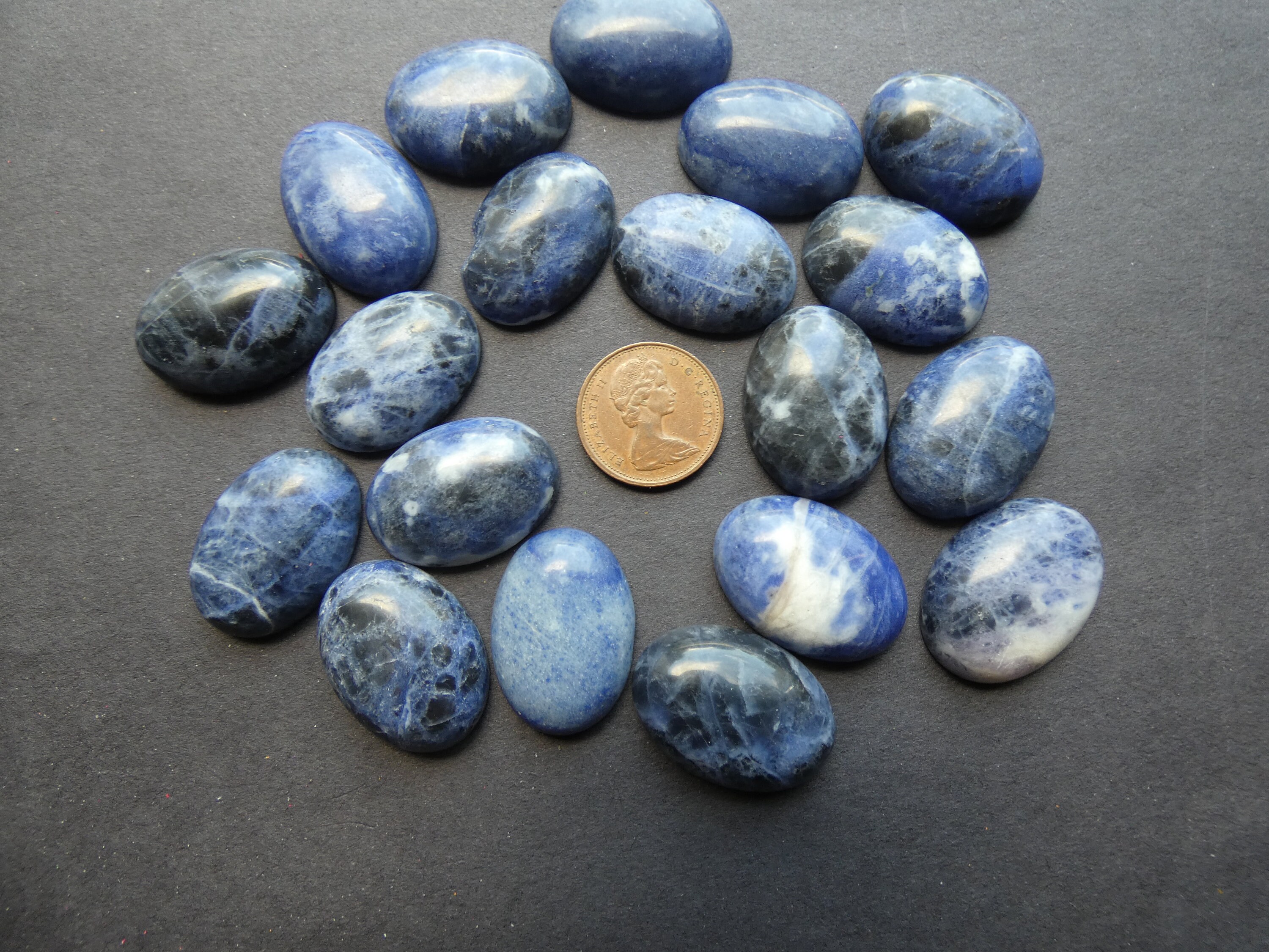 Blue clearance speckled stone