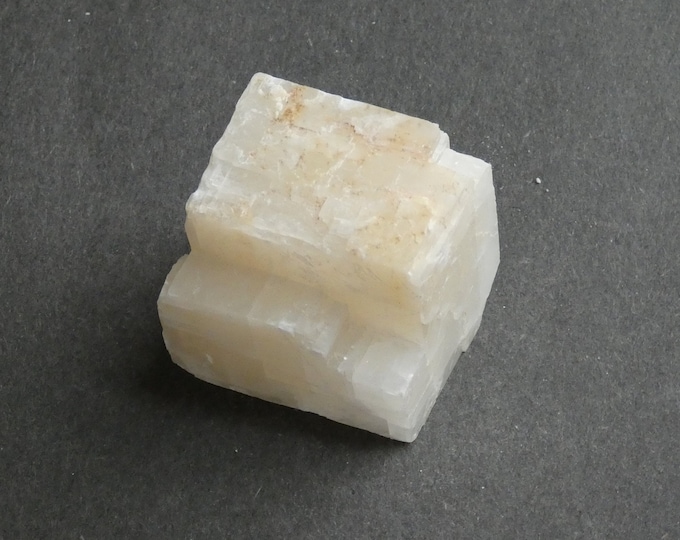 39x39x29mm Natural Calcite Slice, Large One of a Kind Calcite Slice, As Pictured Natural Calcite, Unique Calcite, Moroccan Calcite Slab