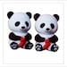 HiyaHiya Panda Point Protectors, Panda knitting needle protectors, knitting notions, knitting, knitting tools, UK seller, Hiya Hiya stockist