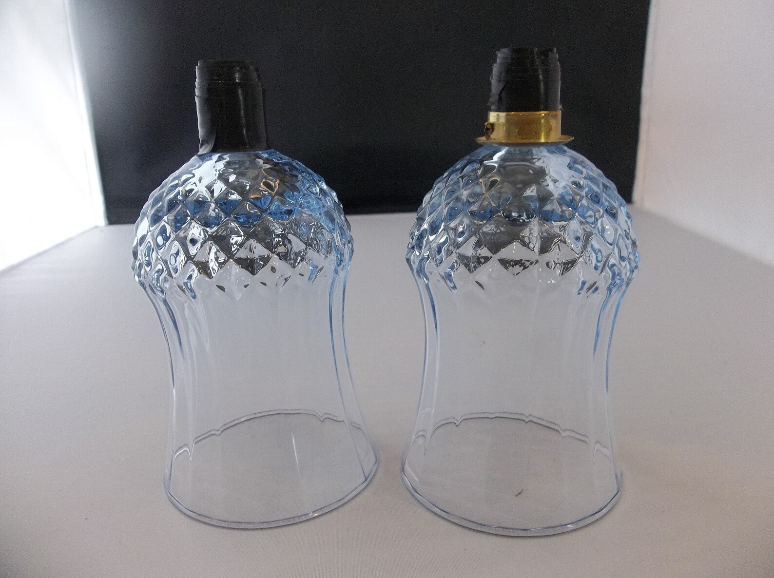 Vintage Home Interiors blue votive cup candle holdersset of Etsy