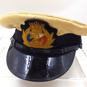 Original vintage Maritime Ship Captain Cap Hat
