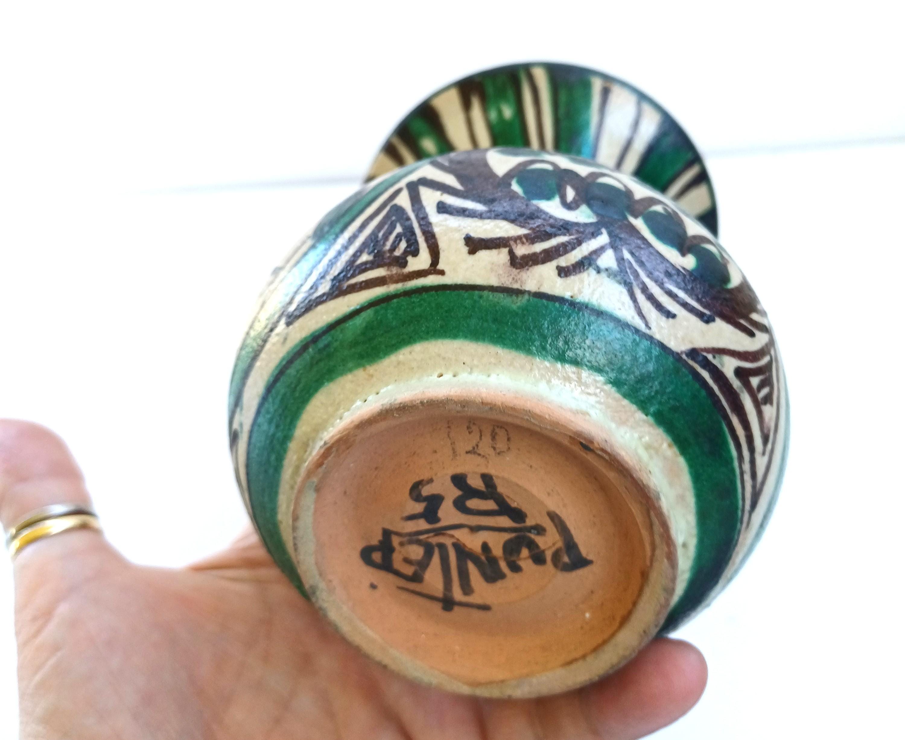 ヴィンテージ ドミンゴ・プンター 陶器花瓶 | スペイン ミッド