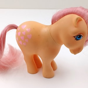 G1 My Little Pony Vintage Peachy G1 - 1982 Hasbro, Vintage 1980s MLP