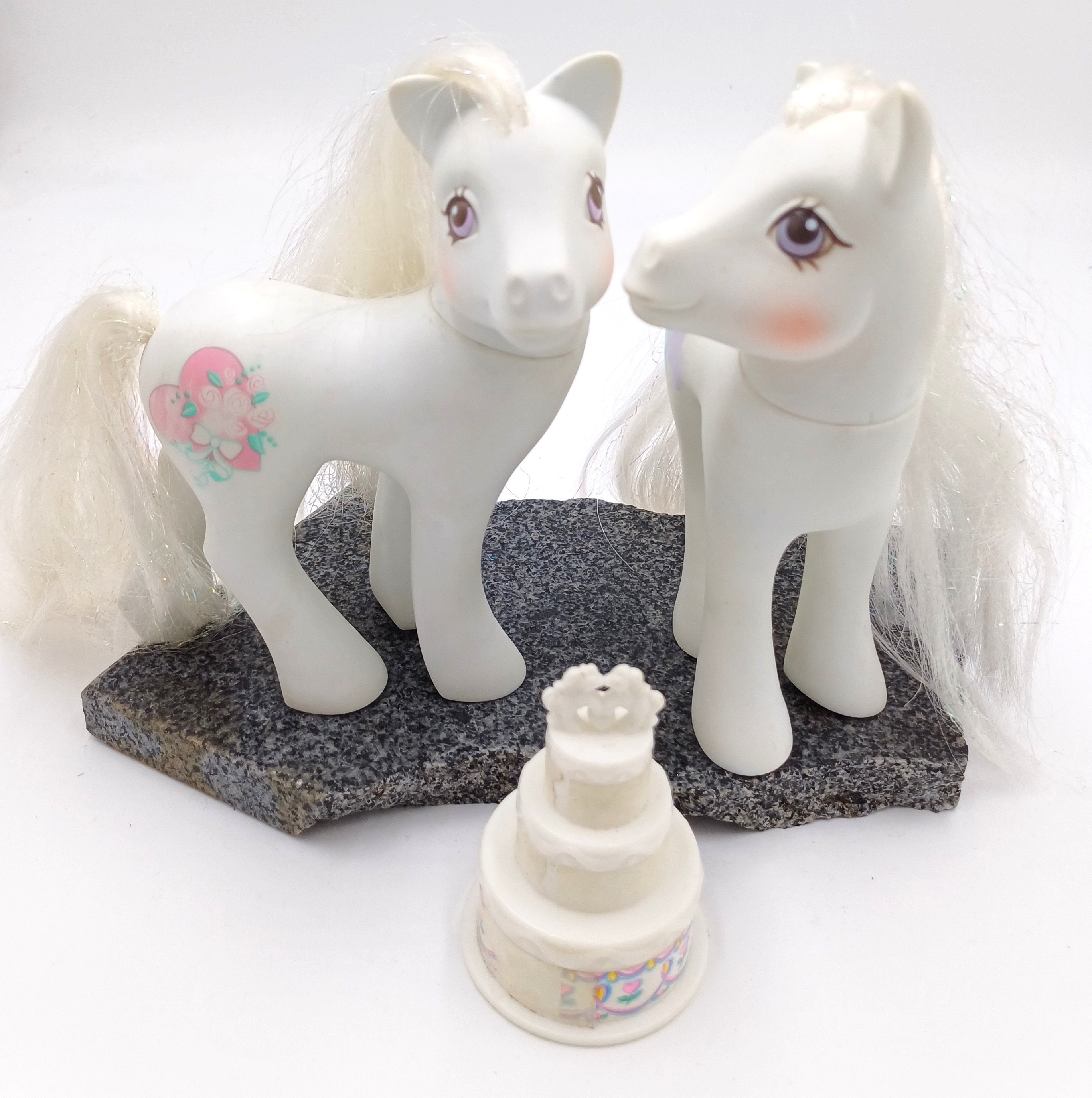マイリトルポニー pony vintage Vintage My Little Pony with mini butterflies marks Blue with