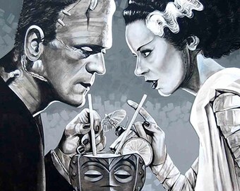 AMOROUS LIBATION Canvas Print