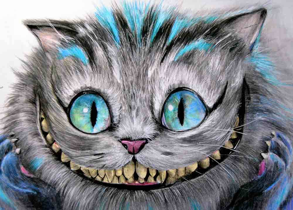 CHESHIRE CAT Canvas Print - Etsy