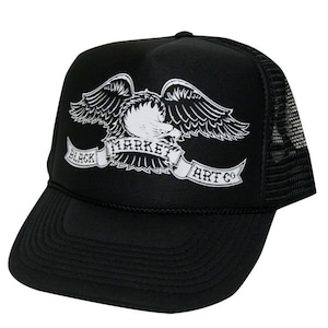 EAGLE Foam Black Market Art Company Snap Back Trucker-Hut | Baseballmütze | Trucker Cap | Snapback Hüte | Trucker Kappen | Adlerhüte