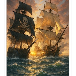 Pirates of the Caribbean Frame - Etsy