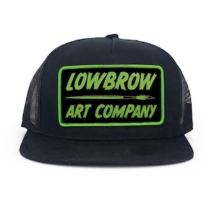 Gorra de camionero con parche y cierre a presión de la serie "Artista Lowbrow" / Gorra de béisbol / Gorra de camionero / Gorras con parches cosidos / Gorra estilo camionero con cierre a presión