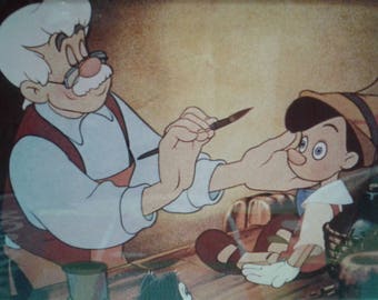 Disney Pinnochio Print/ High Quality German Paper