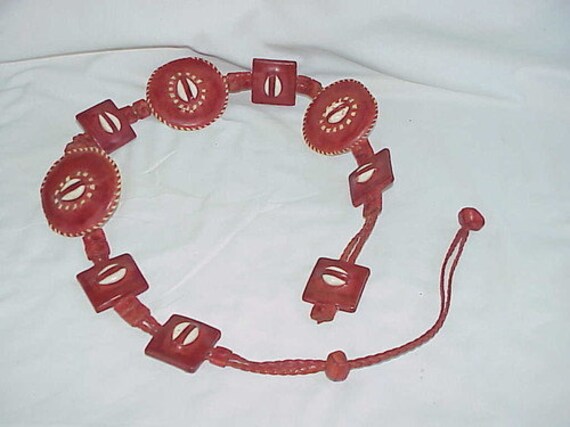 1980's African Made Belt