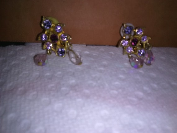 Vintage Joan Rivers Clip Earrings