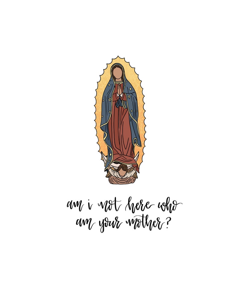 Digital Download Our Lady of Guadalupe Quote 8x10 Digital Etsy