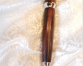 Chrome Concava Makassar Ebony Exotic Wood from the Island of Sulawesi in Indonesia