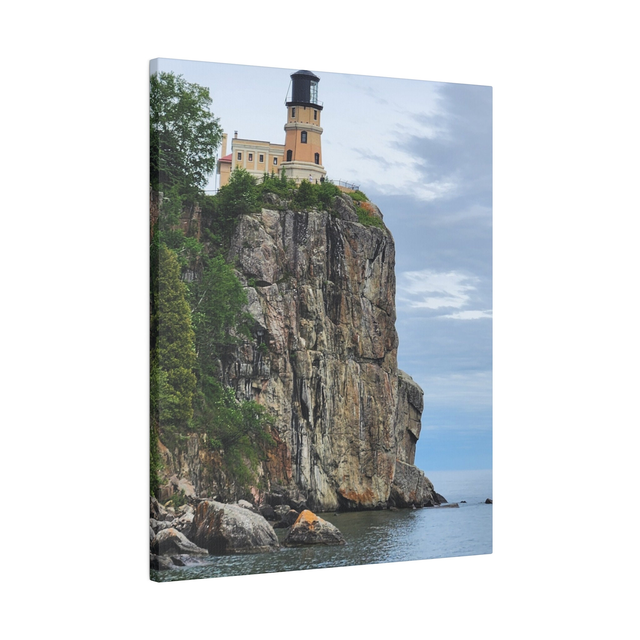 Split Rock Lighthouse Matte Canvas, Stretched, 0.75"