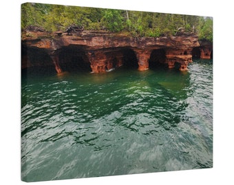 Devil&#39;s Island Matte Canvas, For Home or Office Decor.