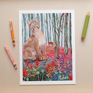 Mountain Lion Fine Art Print
