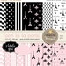 40% OFF Paris Digital Paper Eiffel Tower Printable Digital | Etsy