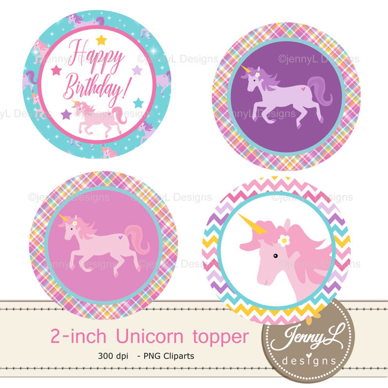 printable unicorn cupcake toppers page six cakes cupcakes candy