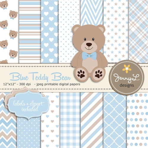 baby boy nursery blue and brown