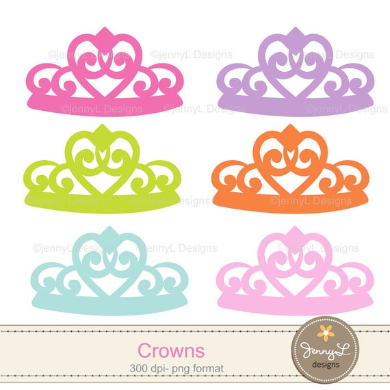 pink princess tiara clip art