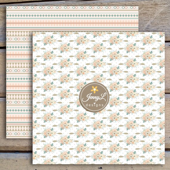 Dreamcatcher 12x12 Scrapbooking Papers Set of 4 Dreamcatcher 12x12 Scrapbooking Papers Set of 4