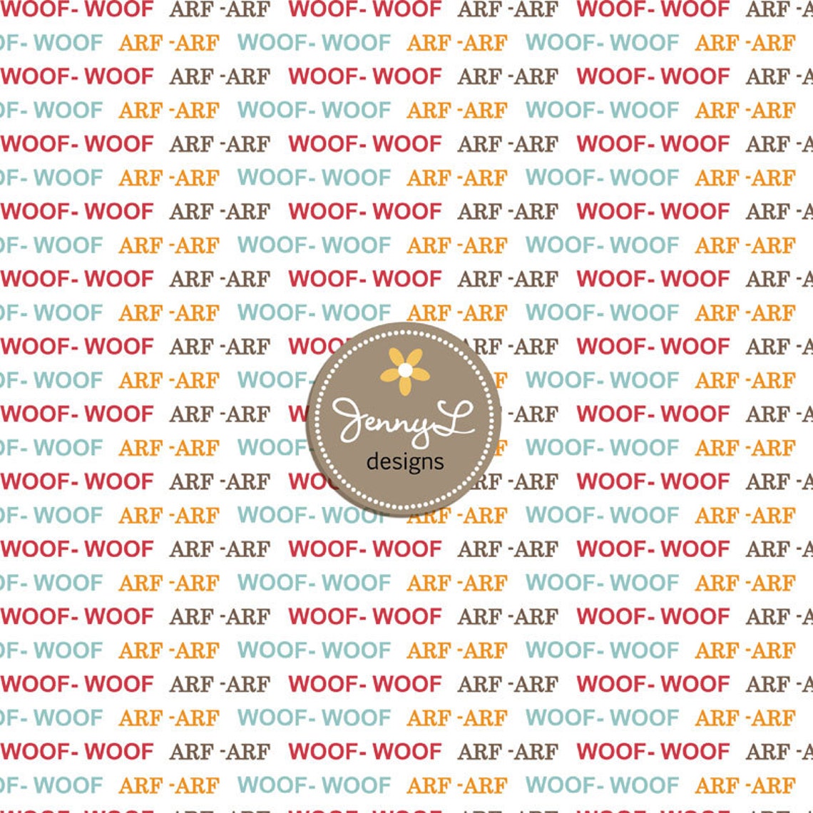 Dog Digital Papers, Pet Digital Paper, Paws Scrapbooking Papers, Dog ...