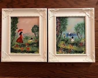 Amazing Piece With Original Gallery Label 1970s Vintage Louis