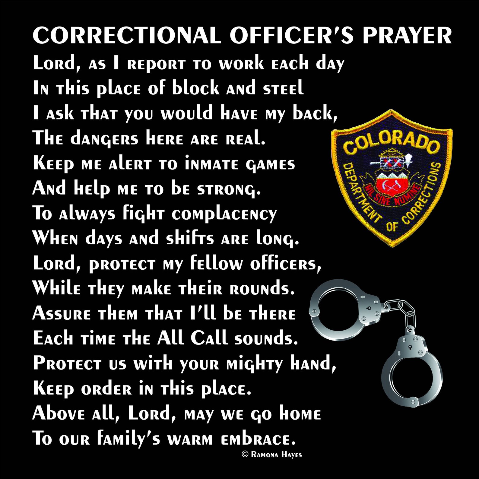 Appreciation Correctional Officer Quotes