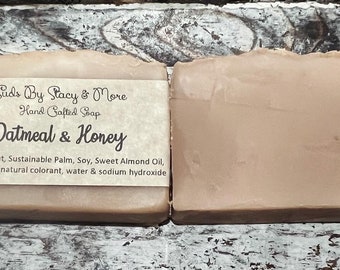 Oatmeal & Honey  Homemade Soap