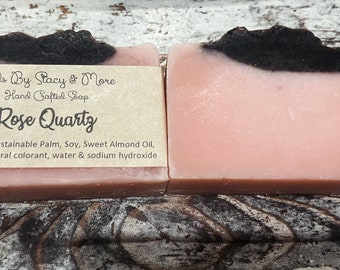 Rose Quartz Homemade Soap