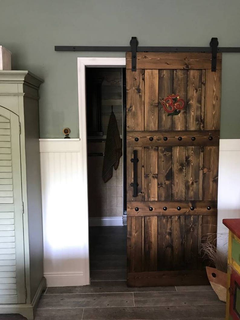 Horizon Interior Barn Door Sliding Wooden Door Barn Door Etsy
