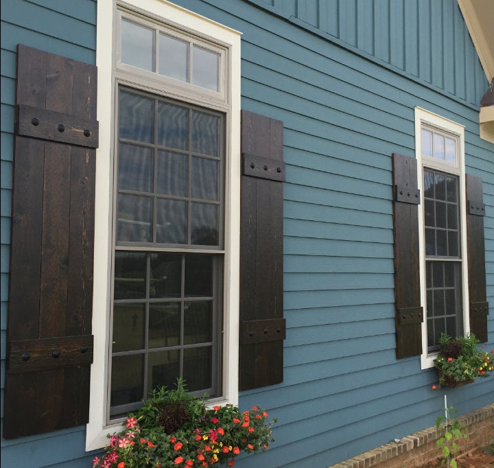 Rustic Cedar Shutters Window Shutters Primitive Shutters