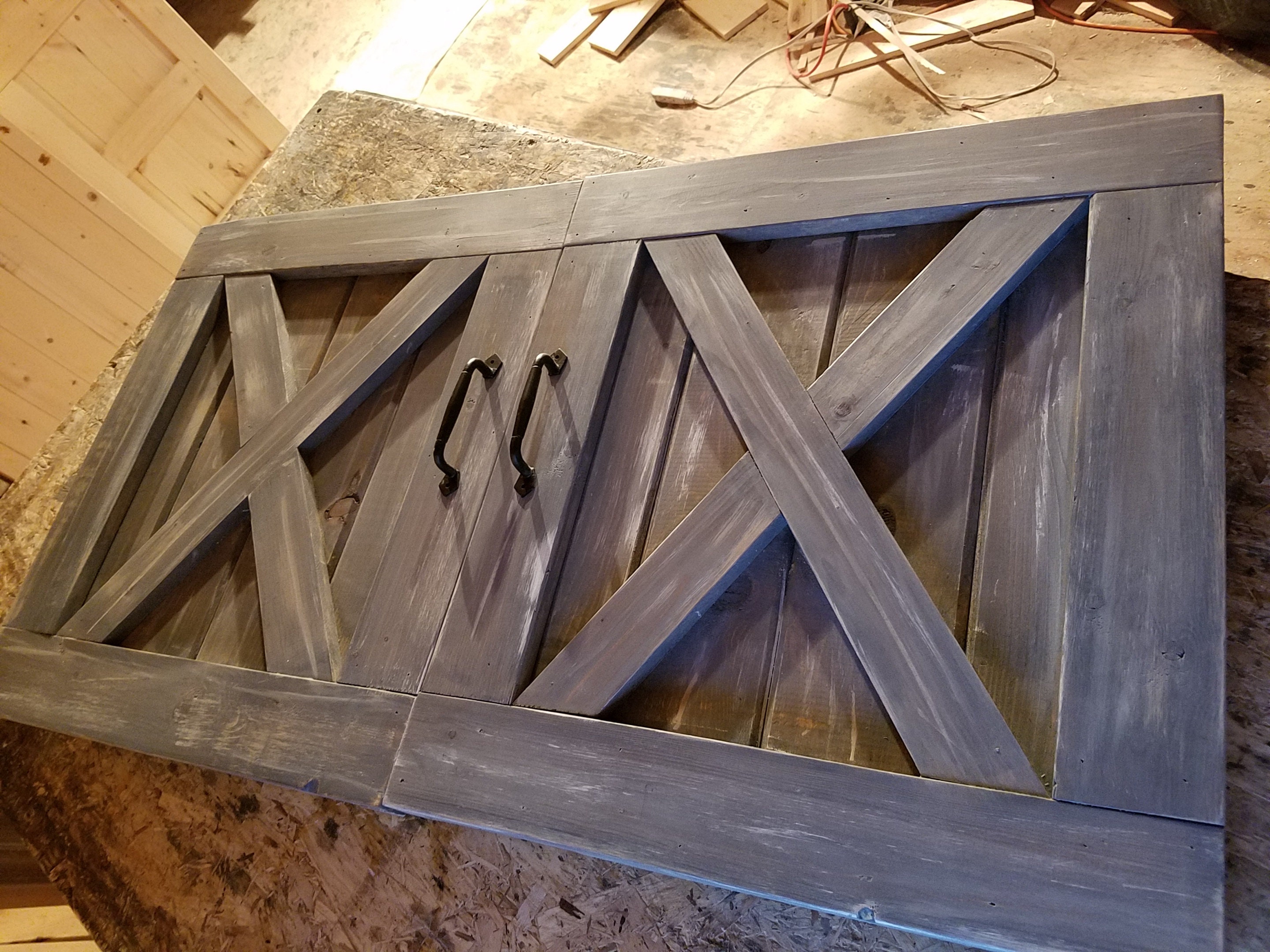Rustic outdoor 2024 tv cabinet