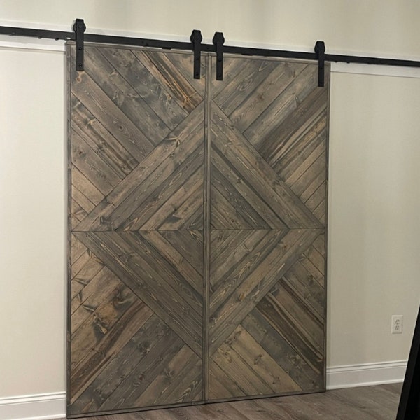 Double Barn Doors Etsy