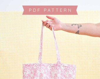 Liberty Quilted Tote Pattern – PDF